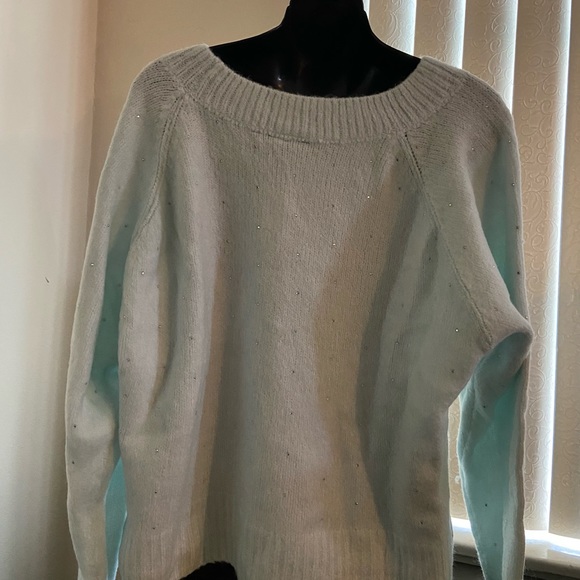 Victoria’s Secret Slouchy Embellished Fuzzy Pullover Sweater - Picture 5 of 9